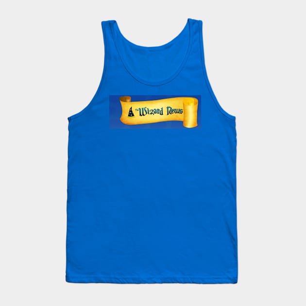 The Wizard News Logo Tank Top by WizardCast